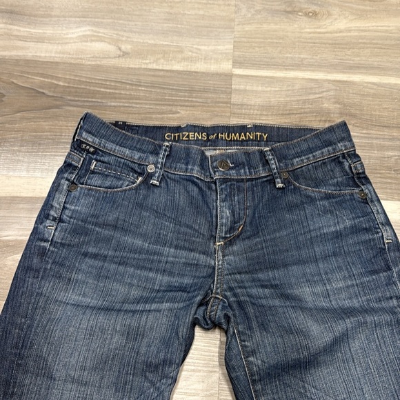 Citizens Of Humanity Blue Bermuda denim shorts size 25 - Picture 3 of 9